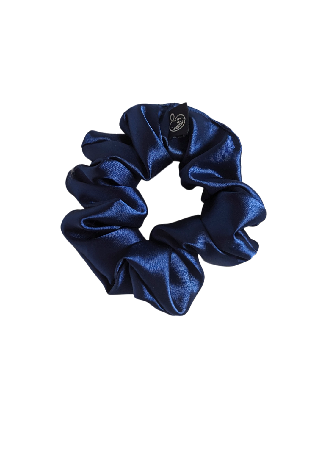 Midnight Blue Satin
