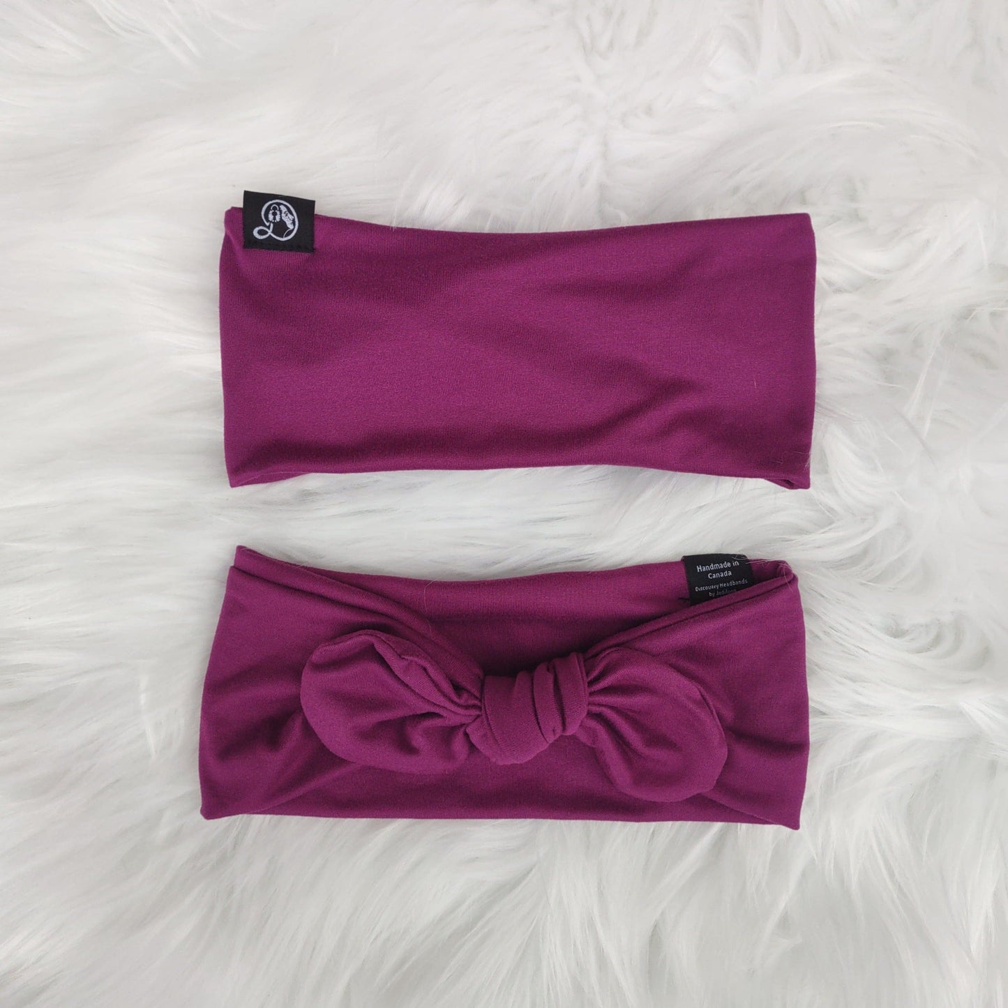 Tie Bow - Purple Autumn