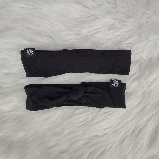 Tie Bow - Black Bamboo