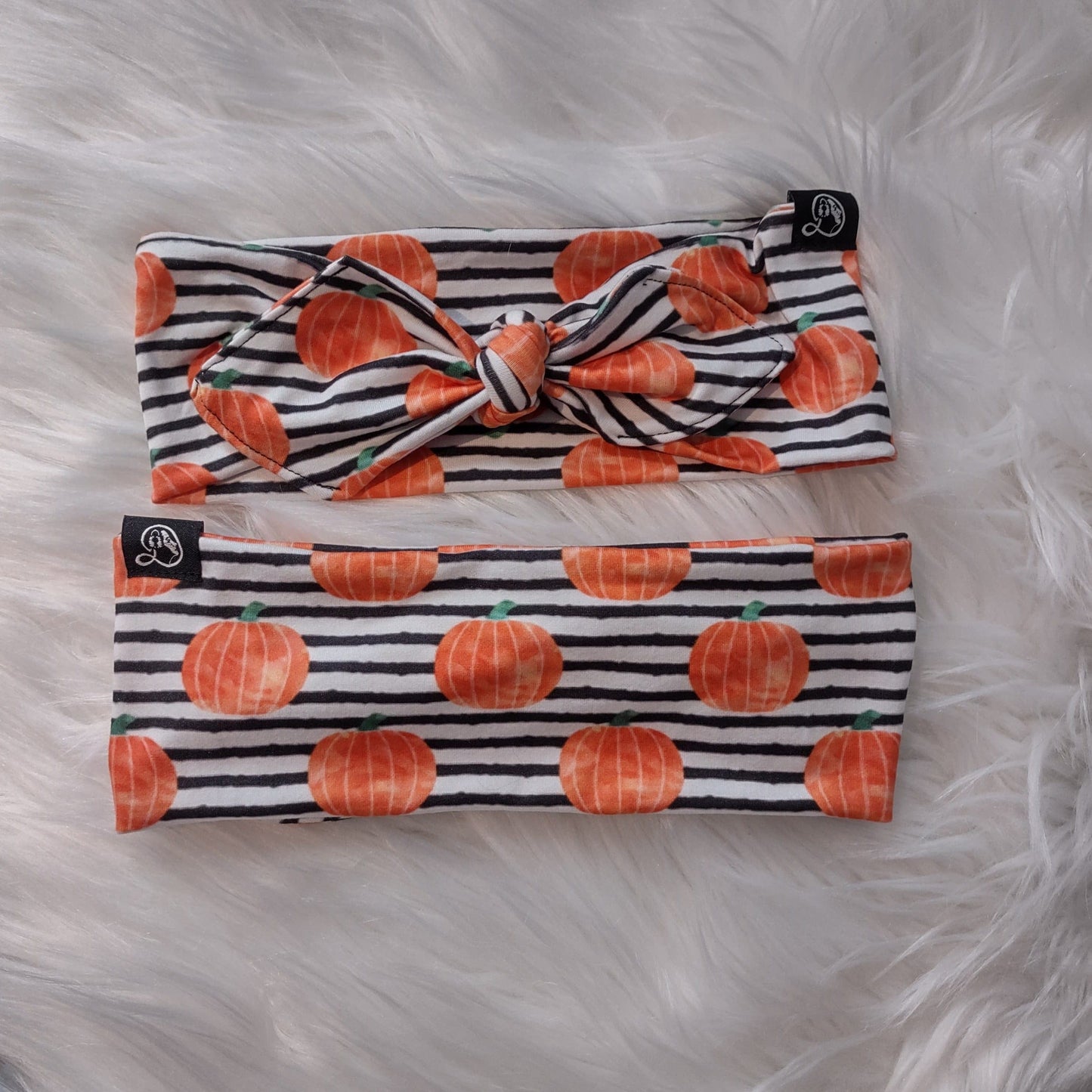 Tie Bow - Pumpkin Patch