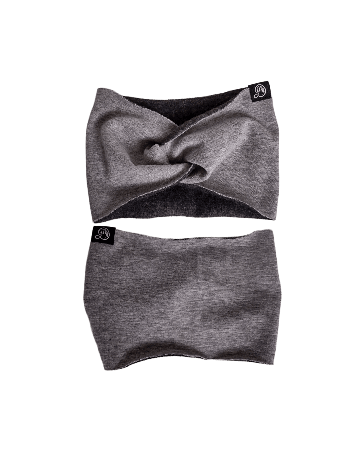 Heathered Grey Fleece Headband